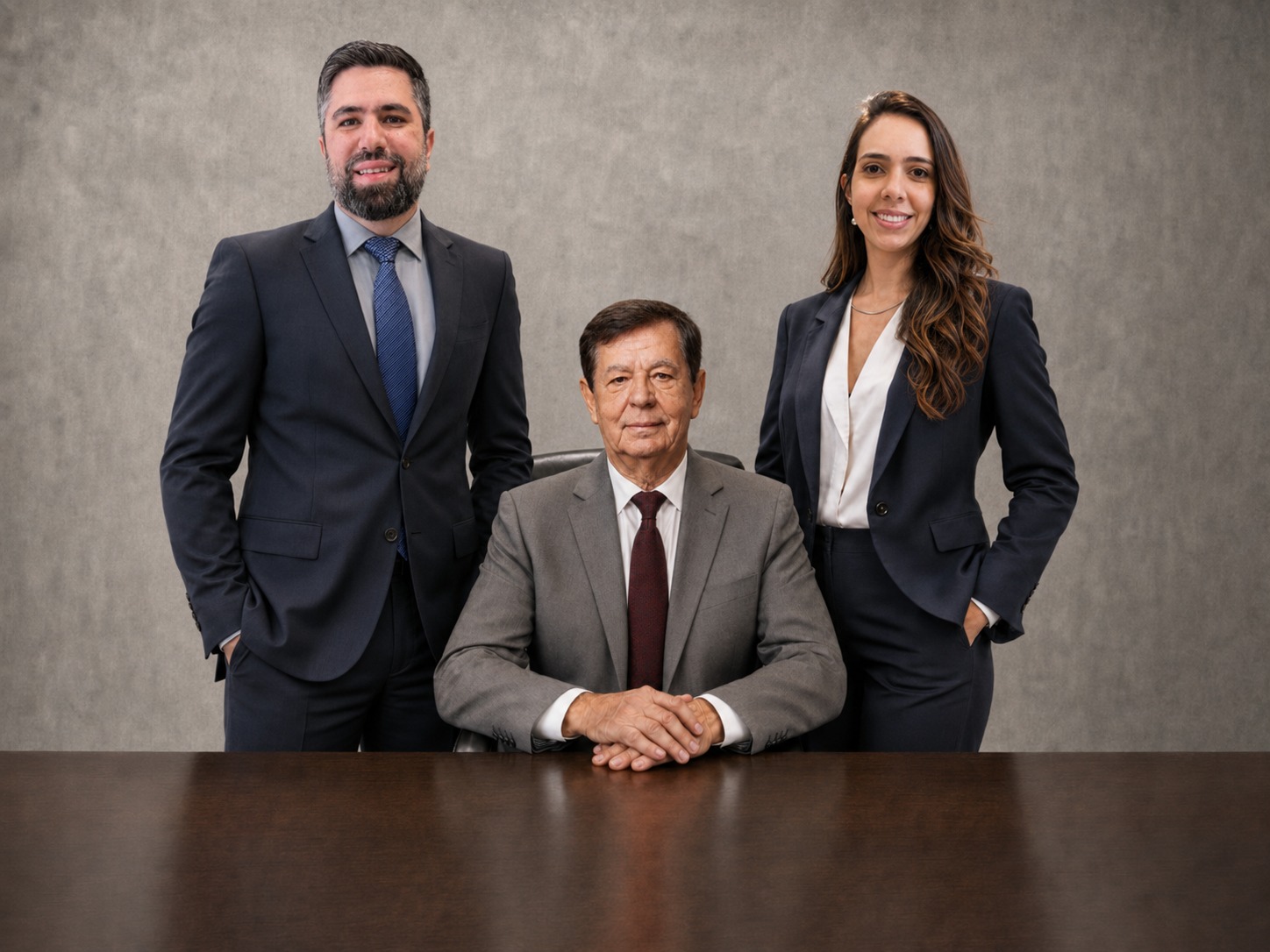 Os sócios da Nunes & Nunes Advogados